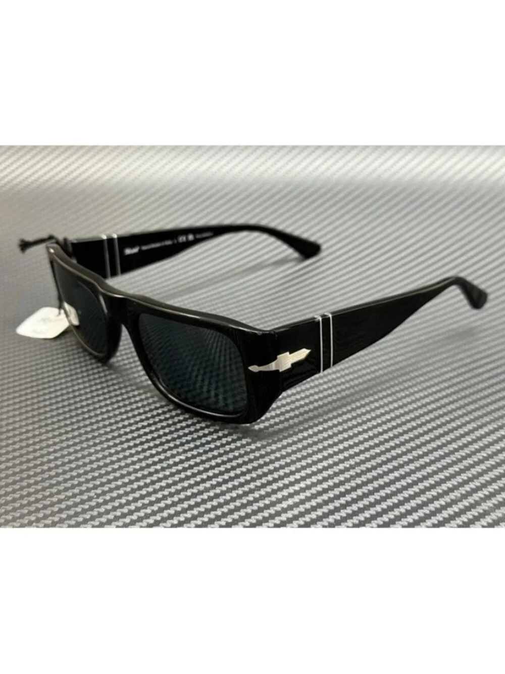 New Persol Men Black Sunglasses 55-21-145